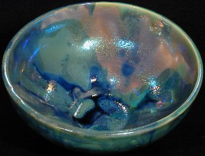 Iridescent Bowl by Paul J. Katrich 0219