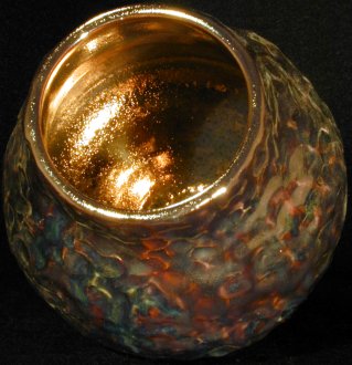 Iridescent Pottery by Paul J. Katrich (0235)