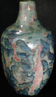Iridescent Pottery by Paul J. Katrich (0243)