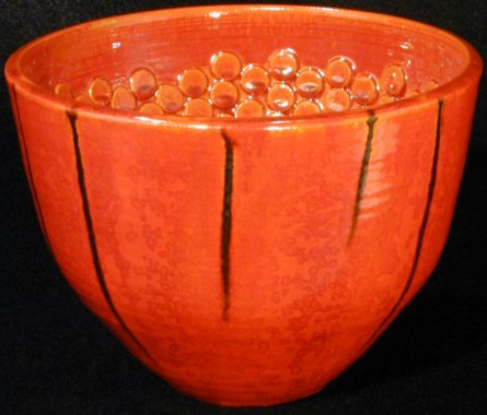 Iridescent Pottery by Paul J. Katrich (0245)