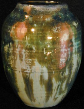 Iridescent Pottery by Paul J. Katrich (0246)