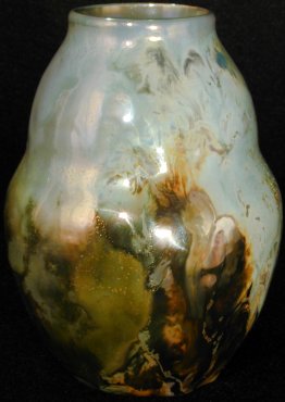 Iridescent Pottery by Paul J. Katrich (0248)