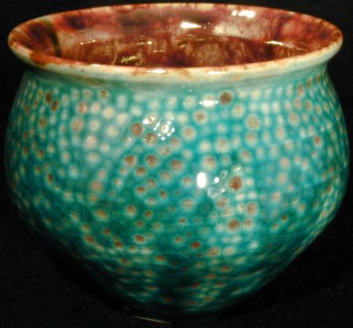 Iridescent Pottery by Paul J. Katrich (0258)