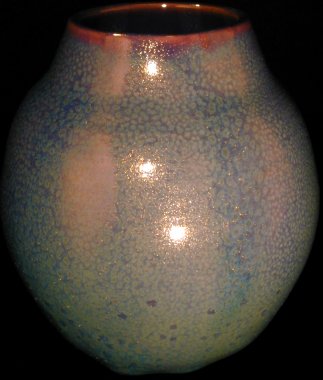 Iridescent Pottery by Paul J. Katrich (0260)