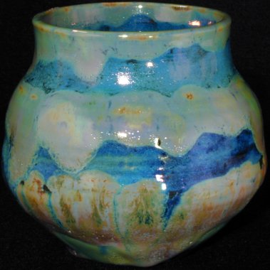 Iridescent Pottery by Paul J. Katrich (0262)