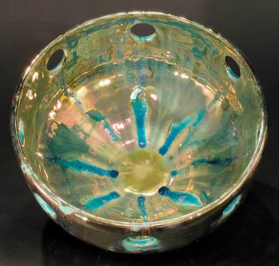 [Iridescent Bowl by Paul J. Katrich (0296)]