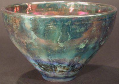 [Iridescent Bowl by Paul J. Katrich (0300)]