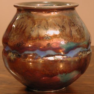 [Iridescent Pottery by Paul J. Katrich (0330)]