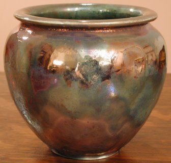 [Iridescent Pottery by Paul J. Katrich (0332)]