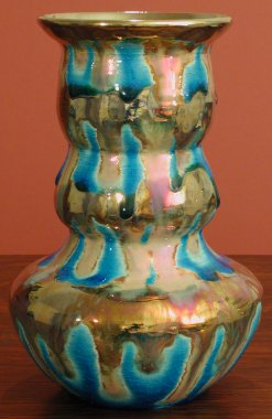 [Iridescent Pottery by Paul J. Katrich (0338)]