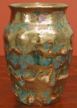 [Iridescent Pottery by Paul J. Katrich (0341)]