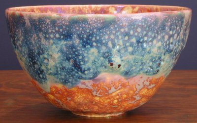 [Iridescent Pottery by Paul J. Katrich (0345)]