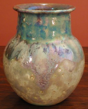 [Iridescent Pottery by Paul J. Katrich (0354)]