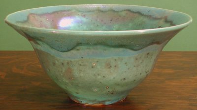 [Iridescent Pottery by Paul J. Katrich (0374)]