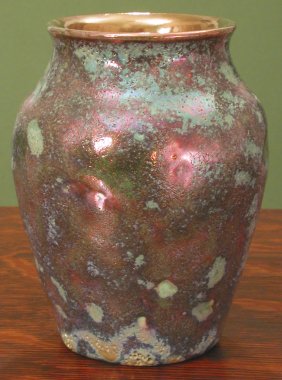 [Iridescent Pottery by Paul J. Katrich (0383)]