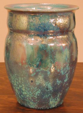 [Iridescent Pottery by Paul J. Katrich (0389)]