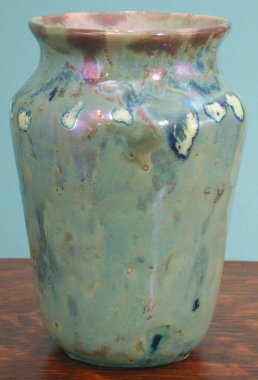 [Iridescent Pottery by Paul J. Katrich (0394)]