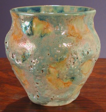 [Iridescent Pottery by Paul J. Katrich (0396)]
