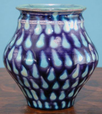 [Iridescent Pottery by Paul J. Katrich (0438)]