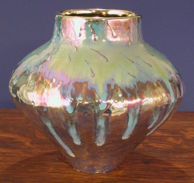 [Iridescent Pottery by Paul J. Katrich (0443)]