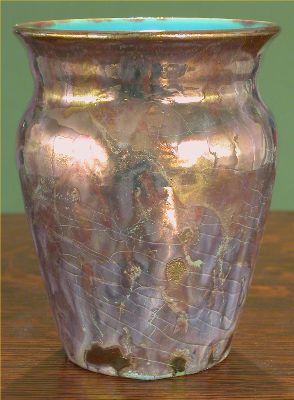 [Iridescent Pottery by Paul J. Katrich (0477)]