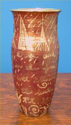 Iridescent Pottery by Paul J. Katrich, 0542