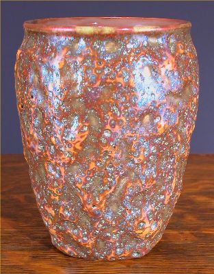 [Iridescent Pottery by Paul J. Katrich, 0543]
