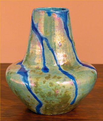 [Iridescent Pottery by Paul J. Katrich (0558)]