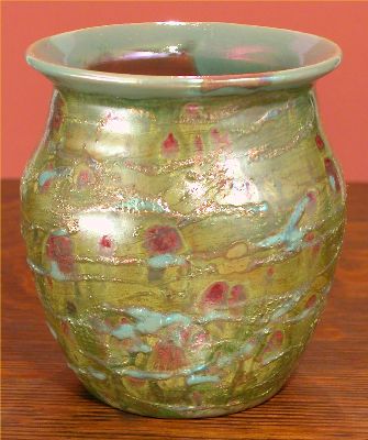[Iridescent Pottery by Paul J. Katrich (0564)]