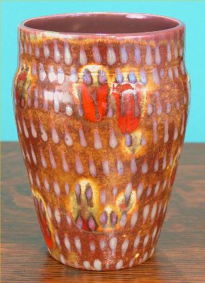 [Iridescent Pottery by Paul J. Katrich (0565)]