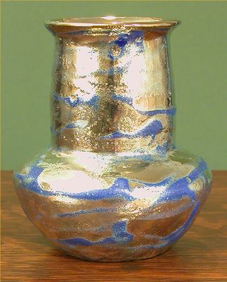[Iridescent Pottery by Paul J. Katrich (0568)]