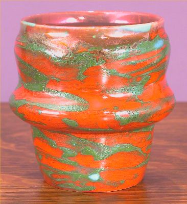 [Iridescent Pottery by Paul J. Katrich (0571)]