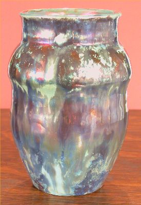 [Iridescent Pottery by Paul J. Katrich (0582)]