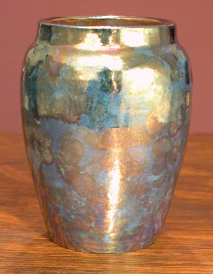 [Iridescent Pottery by Paul J. Katrich, 0637]