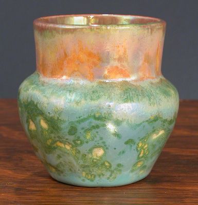 [Iridescent Pottery by Paul J. Katrich, 0640]