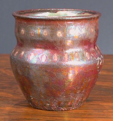 [Iridescent Pottery by Paul J. Katrich, 0645]