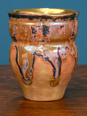 [Iridescent Pottery by Paul J. Katrich (0697)]