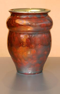 [Iridescent Pottery by Paul J. Katrich (0756)]