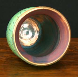[Iridescent Pottery by Paul J. Katrich (0762)]