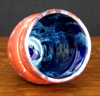 [Iridescent Pottery by Paul J. Katrich (0771]