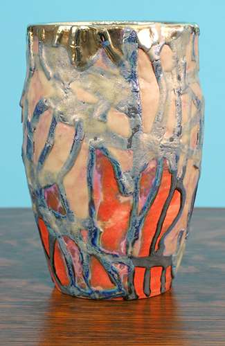 [Iridescent Pottery by Paul J. Katrich (0783)]