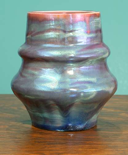 [Iridescent Pottery by Paul J. Katrich (0790)]