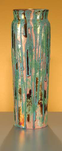 [Iridescent Pottery by Paul J. Katrich (0796)]