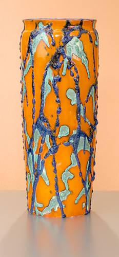 [Iridescent Pottery by Paul J. Katrich (0822)]