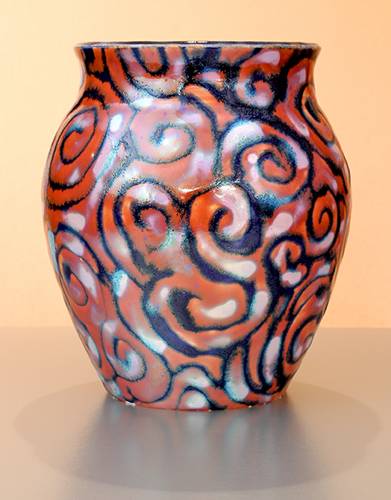 [Iridescent Pottery by Paul J. Katrich (0823)]