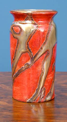 [Iridescent Pottery by Paul J. Katrich (0825)]