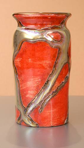 [Iridescent Pottery by Paul J. Katrich (0825)]