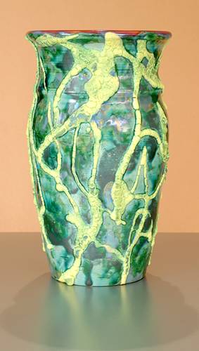 [Iridescent Pottery by Paul J. Katrich (0826)]