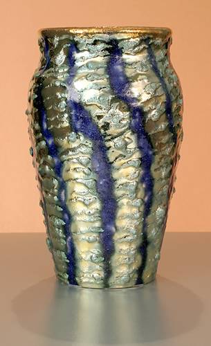 [Iridescent Pottery by Paul J. Katrich (0827)]