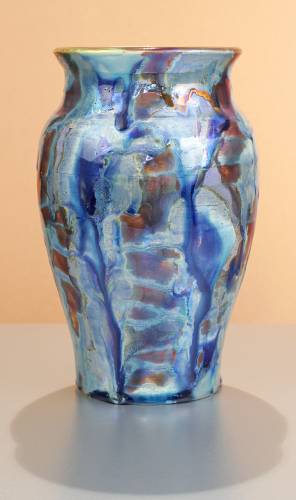 [Iridescent Pottery by Paul J. Katrich (0828)]